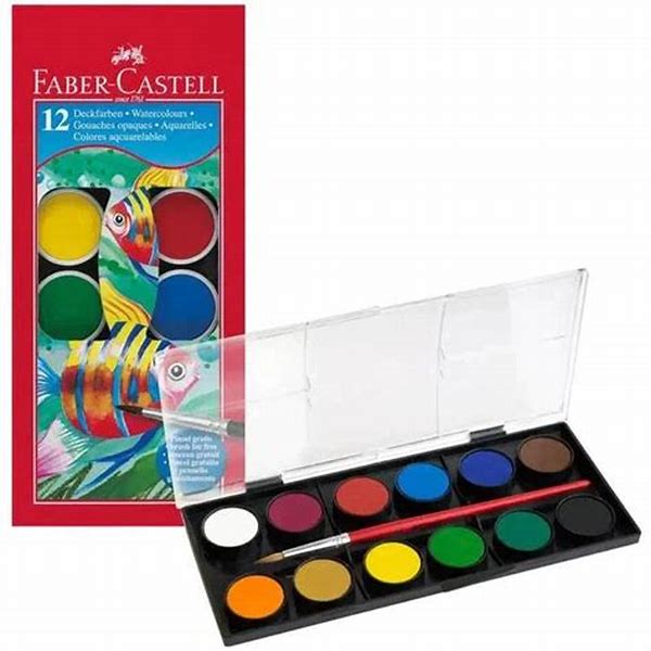 Water Color 12 Colors Faber-Castell