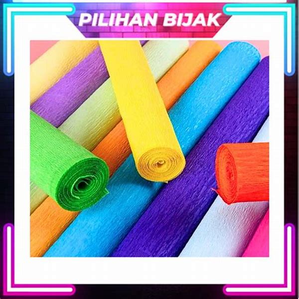 Crepe Paper Roll 50*250cm Lemon