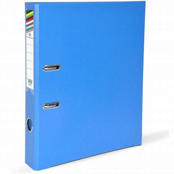 Box File Perqueen FS 4cm Blue Digital