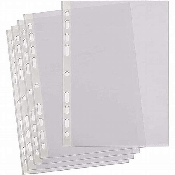 File U Shape 40 Micron Size A4 Hightechno