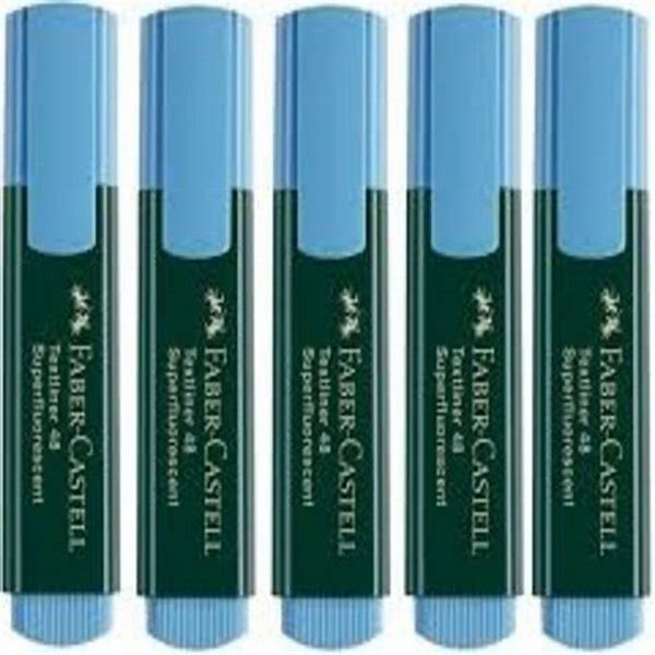 Highlighter Pen Blue Faber-Castell