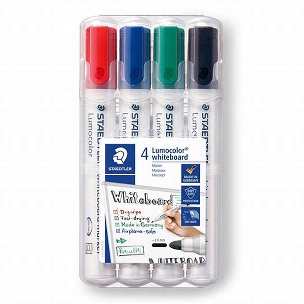 Whiteboard Lumcolor 4 Colors Staedtler