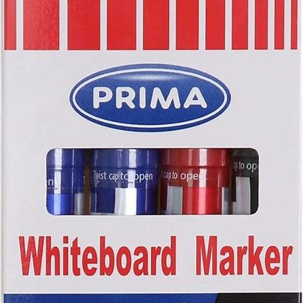 Whiteboard Marker Set of 4 colors PRIMA
