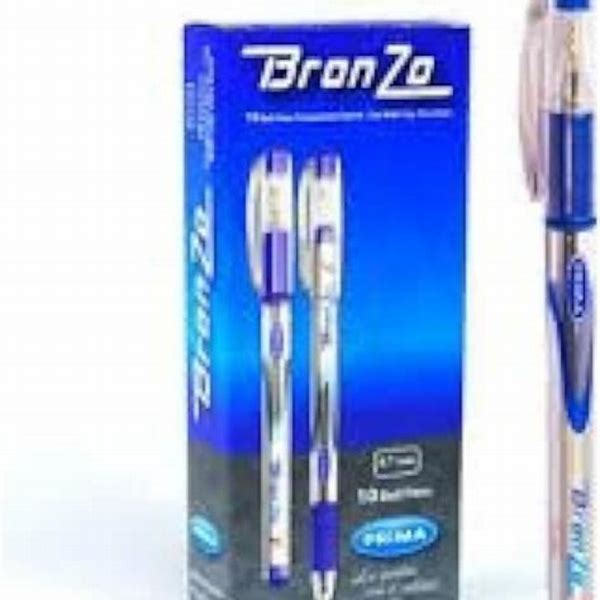 Ballpoint Pen Prima  - Bronzo - Blue