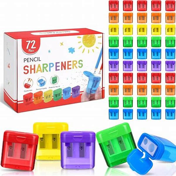 Sharpener Plastic Assorted Colours XIAOMILI