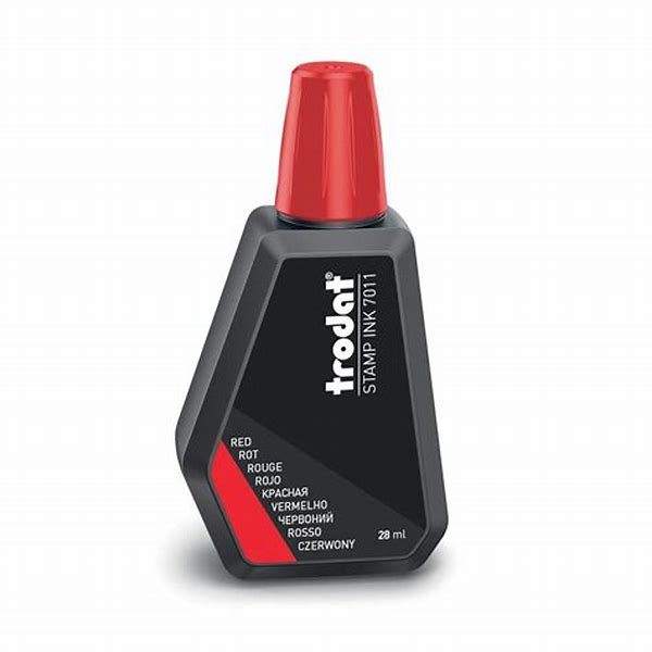 Stamp Ink Bottel Germany Size 28ml Black Trodat