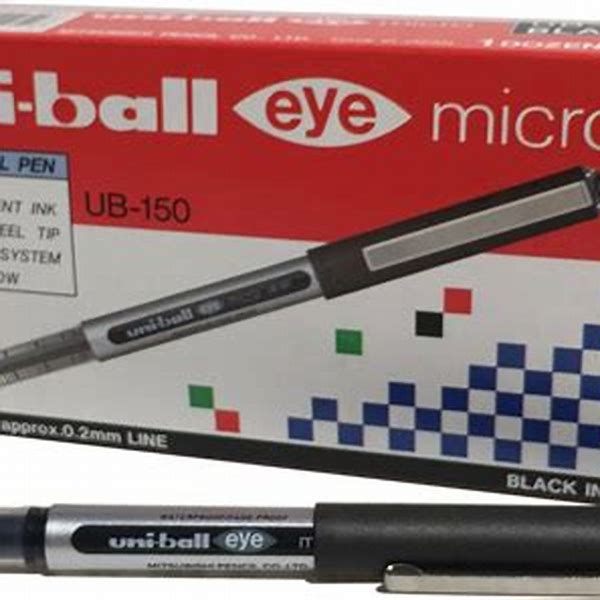 Rollerball Pen Felomaster FineUB103 Uni Ball-Black