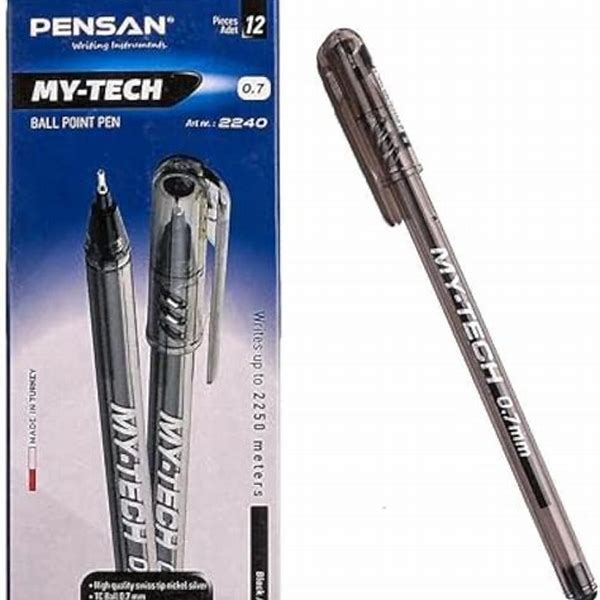 Ballpoint Pen Model 1005 Size 0.7mm Black PENSAN