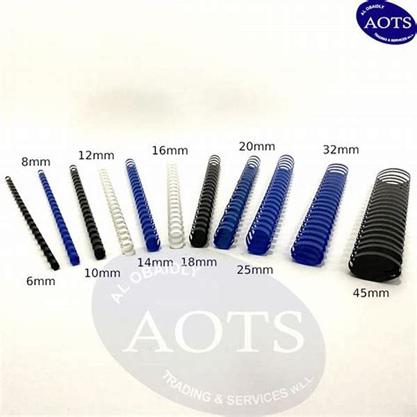 Binding Comb Plastic A4 Size 45mm Assorted