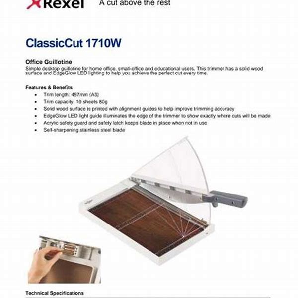 Office Equipment -Guillotine A3/ CL120 Rexel