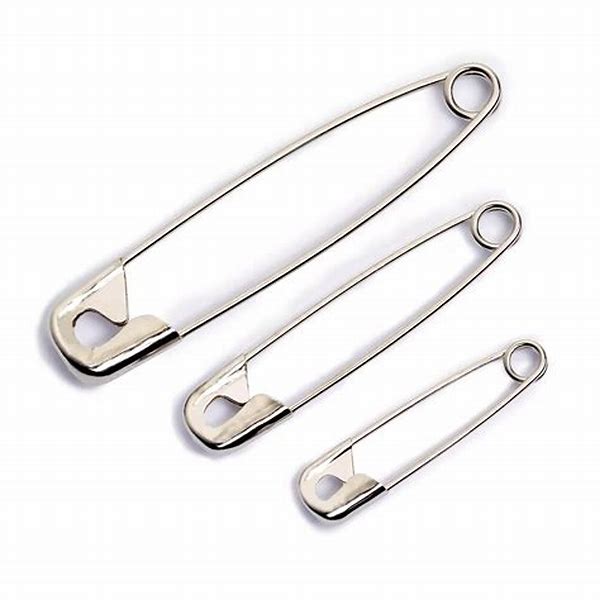 Clips Pins Silver 33 mm Korse
