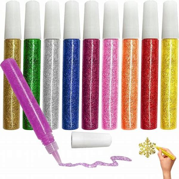 Glitter Sticks Pack of 12 PCS Assorted for Art Crafts
