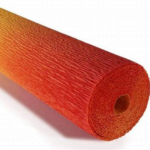 Crepe Paper Roll 50*250cm Orange