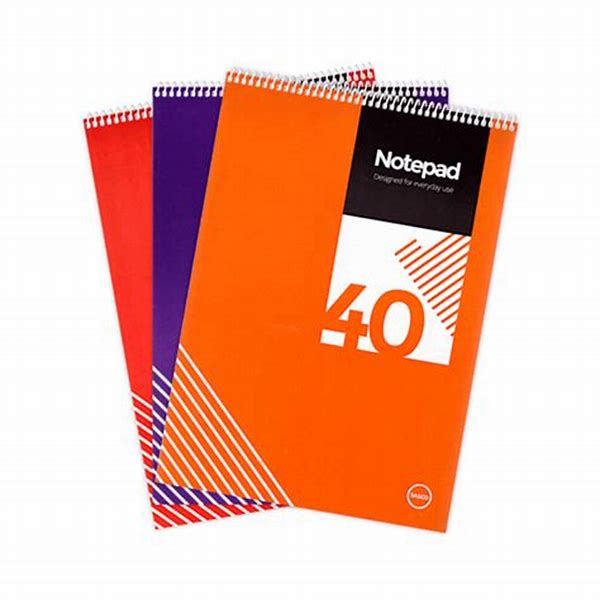 Block Note Spiral  40 Sheets A4 Sasco