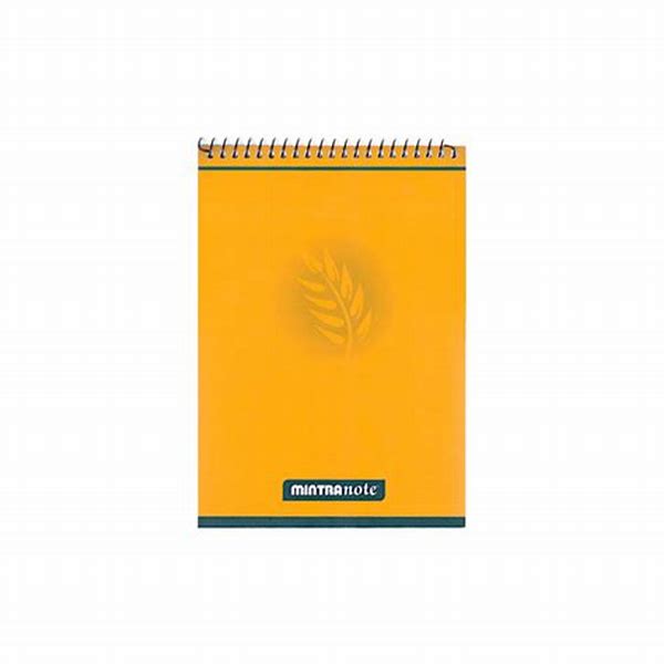 Block Note Size A4/100 Sheet Spiral - Mintra