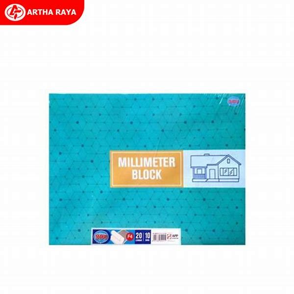 Block Note 40 Sheets Milimeter Start Eg