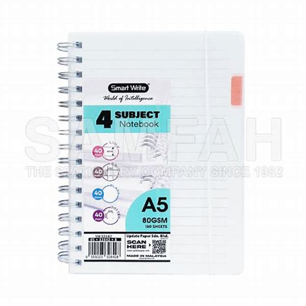 Block Note 160 sheet A5/4 Subject Mega
