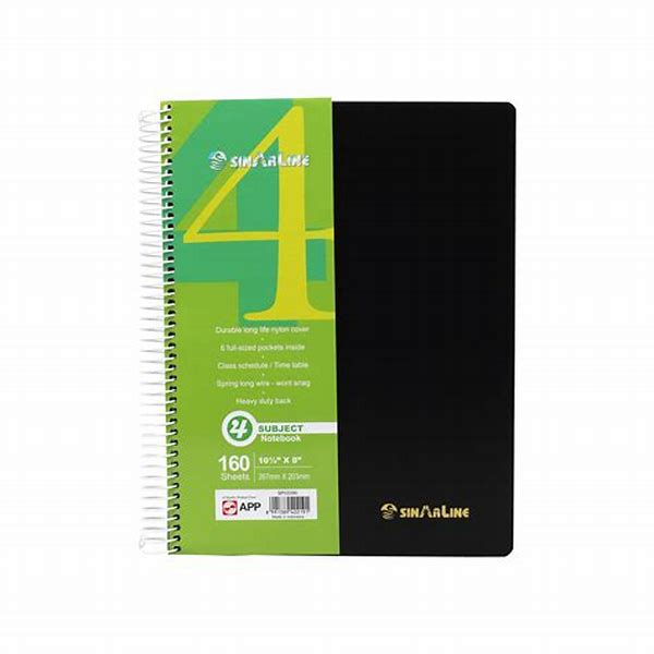 Note Book 160 sheet A4/4 Subject Mega