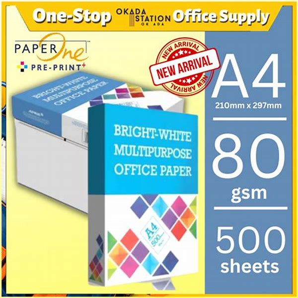 PaperCopy Packet 500Page 80GM A4/Multi Office