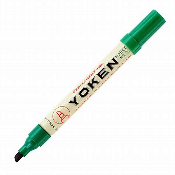 Marker Pen NO20  Yoken-Green