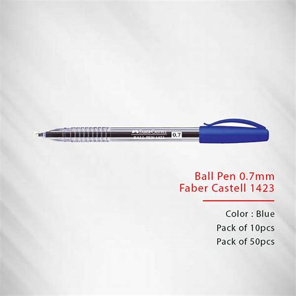 Ballpoint Pen Model 1423   Size 1.0 mm Black Fabercastel