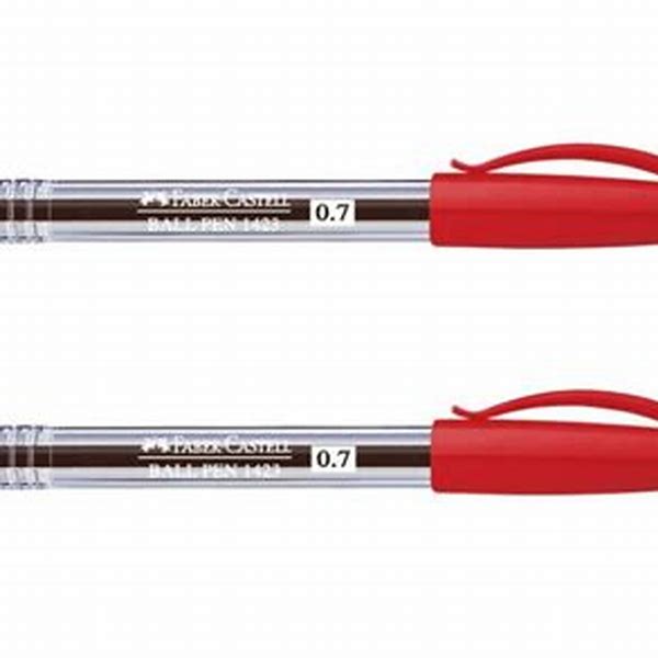 Ballpoint Pen Model 1423   Size 1.0mm Red Fabercastel