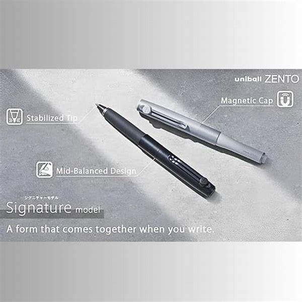Ballpoint pen Penson Model  My-Tech 0.7 - Black
