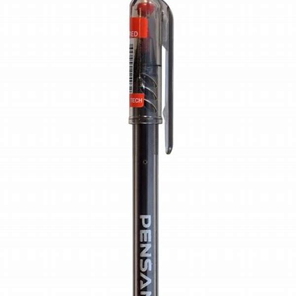 Ballpoint Pen Model 1005 Size 0.7mm Red PENSAN