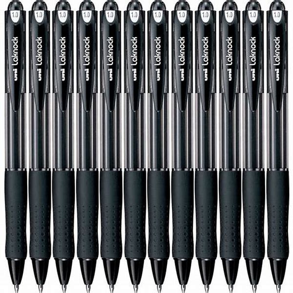 Ballpoint Pen Laknock SN-100 1.4 Black Uni-ball