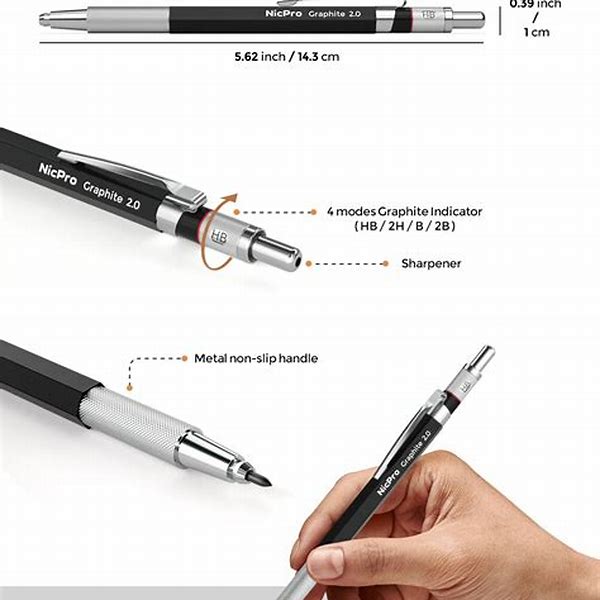 Pencil With Ereaser Model HP2 2.2mm- Penguin