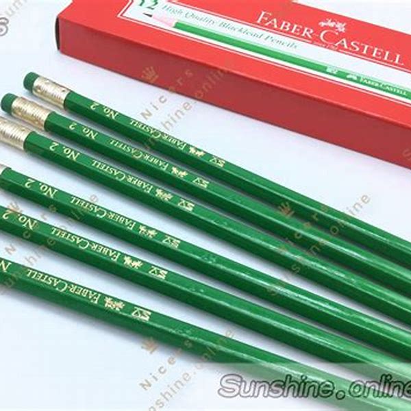 Pencil With Ereaser 2112-HB- Fabercastel