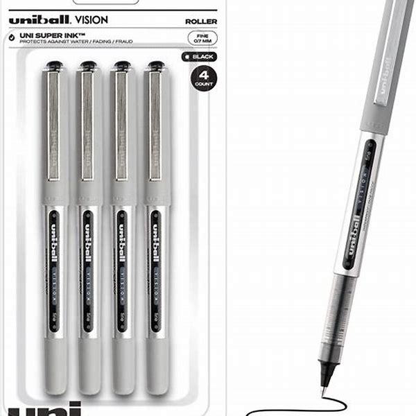 Rollerball Pen Felomaster FineUB150 Uni Ball - Black
