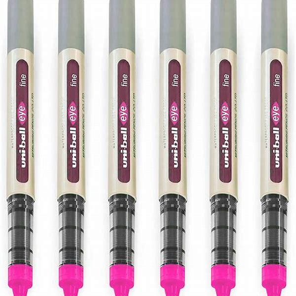 Rollerball Pen Eye Fine Model UB-157 Pink Uni-ball