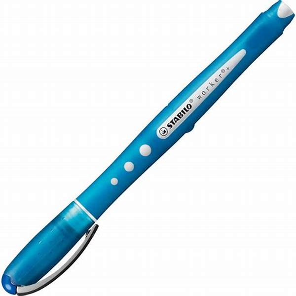 Rollerball Pen Flomaster Stabilo Germany -F-842/41- Blue