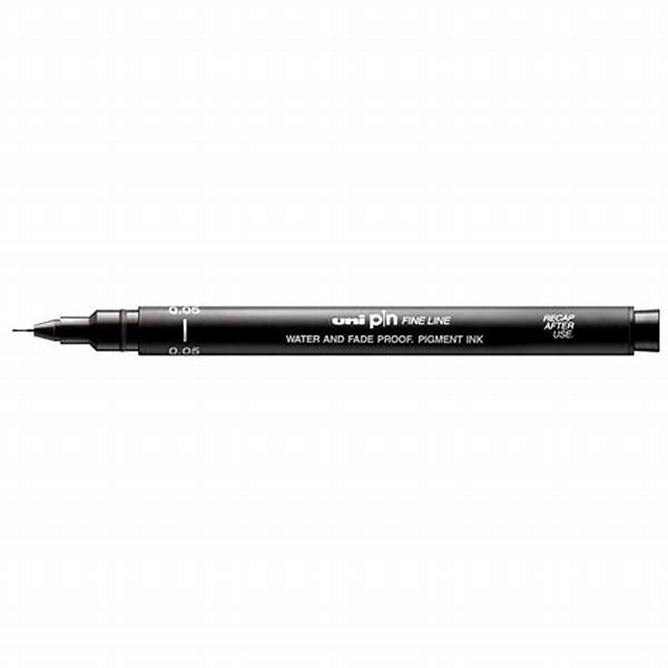 Drawing Pen  Uni Pin  Fine line 0.05 Uni Uniball