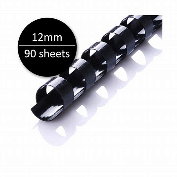 Binding Comb Plastic A4 Size 12mm Assorted