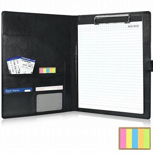 Clip Board A4 Leather Double Digital