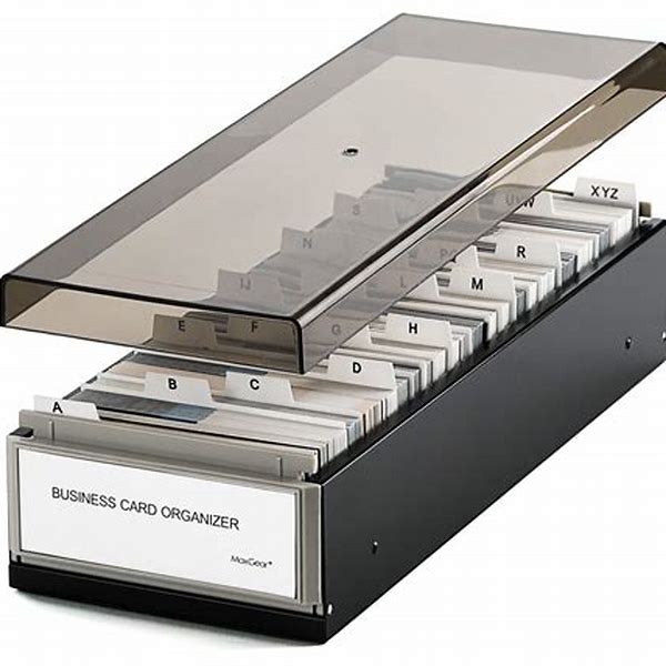 Cards Holder File Plastic 480 Cards Usign