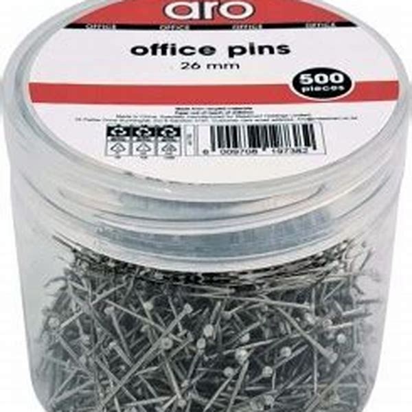 Clips Pins Silver 28 mm - aro