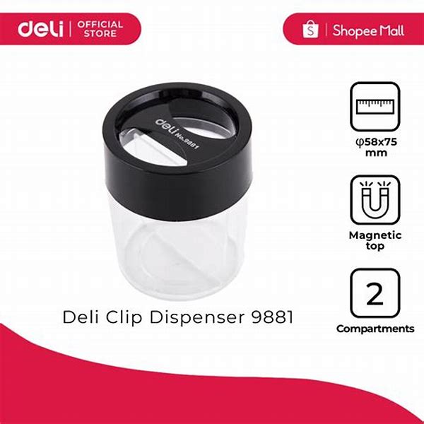 Clips Dispenser Model 9881 Deli