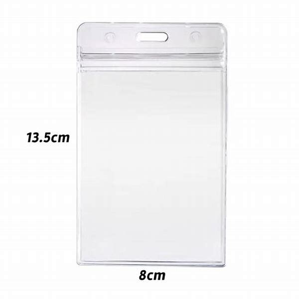 ID Card Holder Model 6612 5 PCS Heavyduty Generic