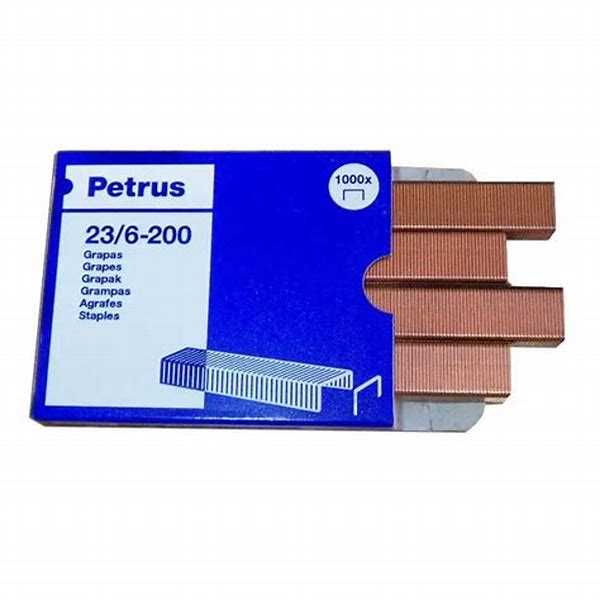Staples Size 24/6 Copper Petrus