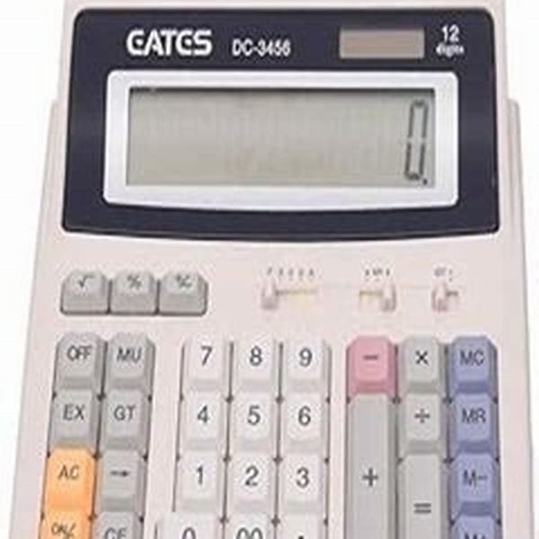 Calculator Model C X-50C-12 Digits- Eates