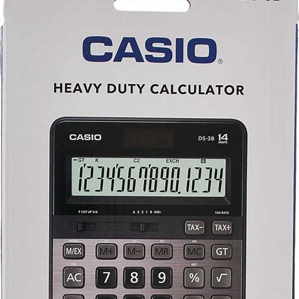 Calculator Model DS-3B 14 Digits Heavy Duty Casio
