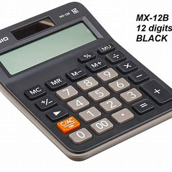 Calculator Model MX-12B 12 Digits Casio