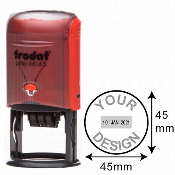 Stamp Date Printy 46145 Trodat
