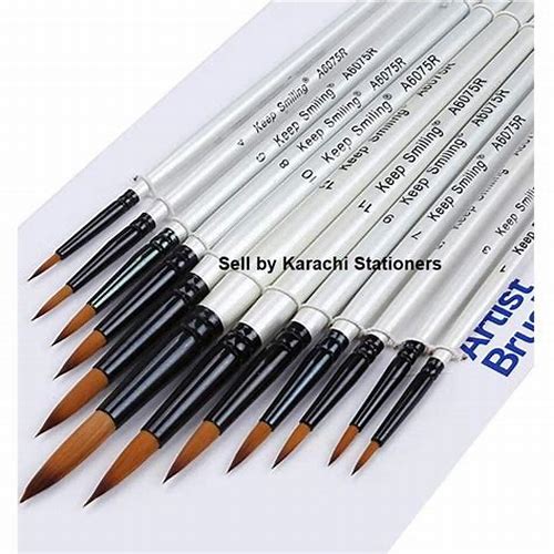 [C-AB015050] Brush Artist A6075R 1 Round Keep Smiling