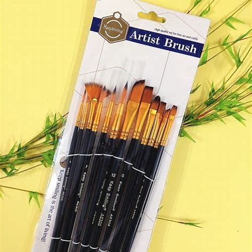 [C-AB026050] Brush Artist Set12-A6308-Varity- Keep Smiling