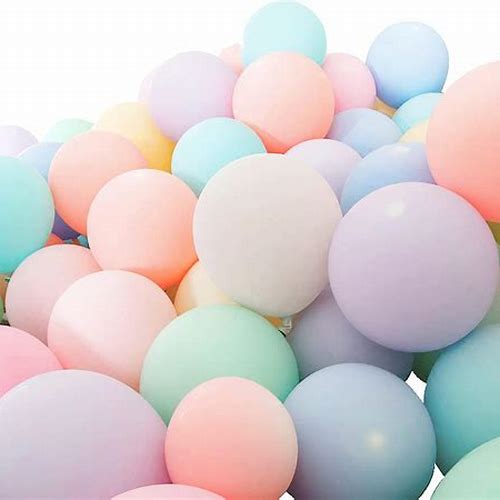 [C-AR023050] Office Mix Balloon 100Pcs White