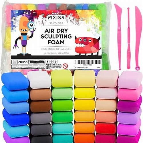 [C-AR148050] Clay Foam Set 12
